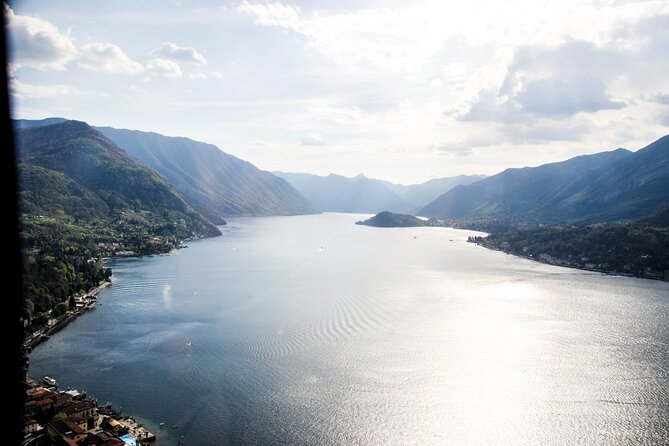Lake Como Helicopter Tour with Stop for Lunch - Nesso, Argegno, and Isola Comacina: geology and age you can actually see