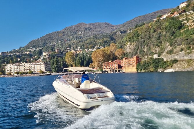 Lake Como Shared Boat Tour and Aperitif with Prosecco - Onboard drinks: Prosecco aperitif, plus the practical extras