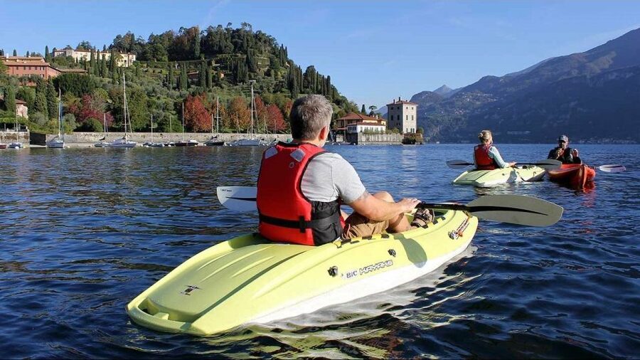 Lake Como: Small-Group Kayak Tour - The sights you’ll actually paddle past: Villa Serbelloni and Rockefeller cliffs