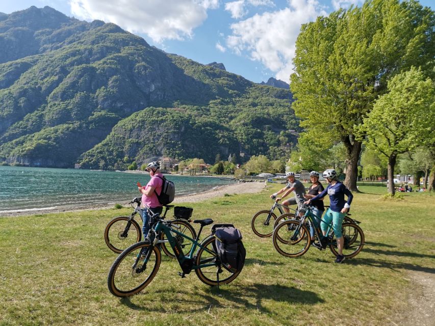 Lake Como to Lake Lugano: E-Bike Three Panoramic Lakes - Lake Piano by Old Railway Line, a Route That Feels Made for Bikes