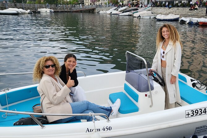 License Free Boat Rental 40hp - Lake Como - Choosing your route: towns, villas, and where to stop