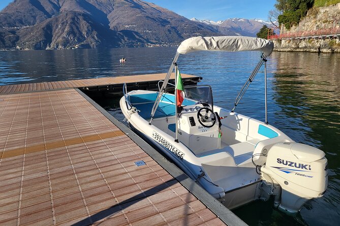 License Free Boat Rental 40hp - Lake Como - Power and control: the 40hp factor