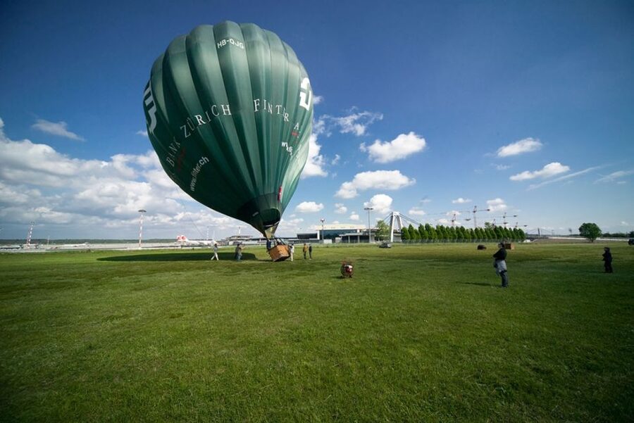 Malpensa: Volandia Park and Flight Museum Entry Ticket - Outdoor aviation scenes, including hot air balloons