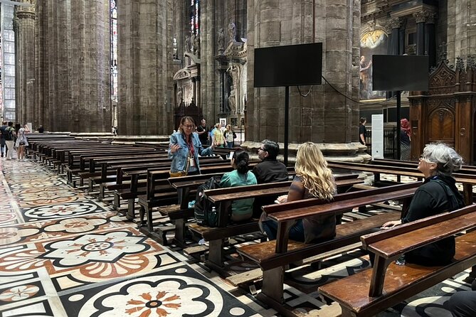 Milan: Cathedral and Terraces Guided Tour with Tickets - Inside the Duomo: Gothic Details, Stained Glass, and the Big Stories