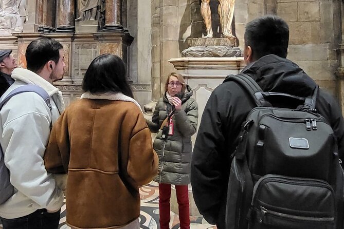 Milan: Cathedral and Terraces Guided Tour with Tickets - Duomo Terraces with the Lift: Golden Madonnina Views and Photo Time