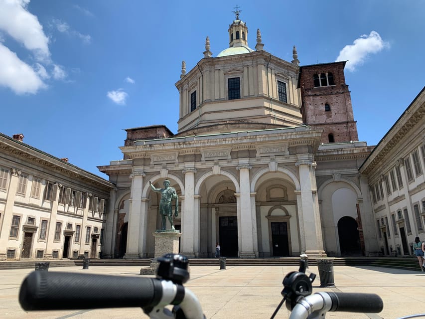 Milan: City Highlights Bike Tour - Sforza Castle and the best stop break