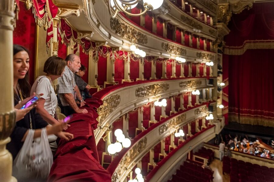 Milan: La Scala Theater & Museum Guided Experience - The La Scala Museum Stop: Costumes, Instruments, and Composer Faces