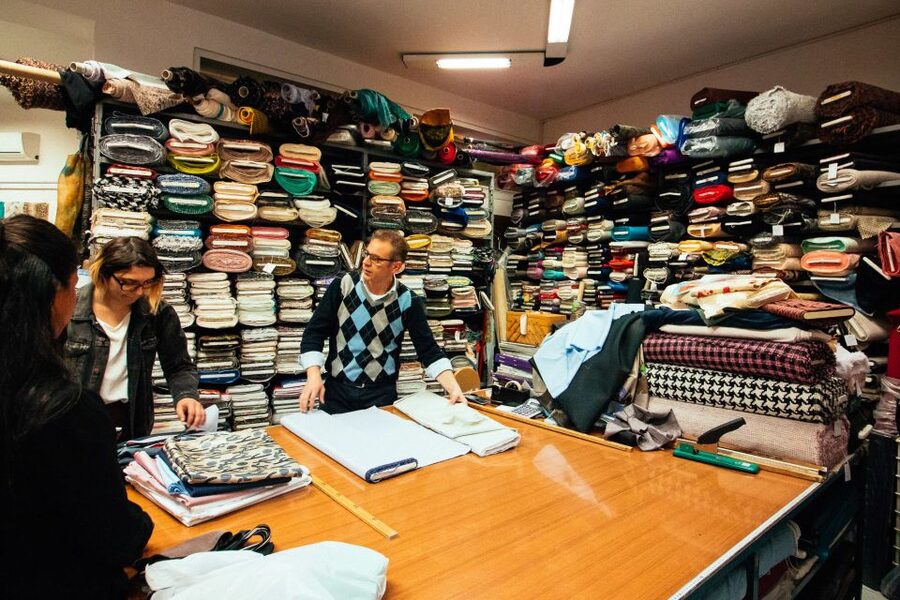 Milan: Private Fashion Tour - Cavalli e Nastri boutique: stylish garments with real Italian flavor