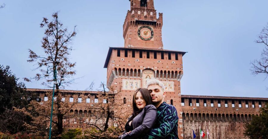 Milan: Professional Photoshoot Outside Sforza Castle - Why Sforza Castle Works So Well for Photos