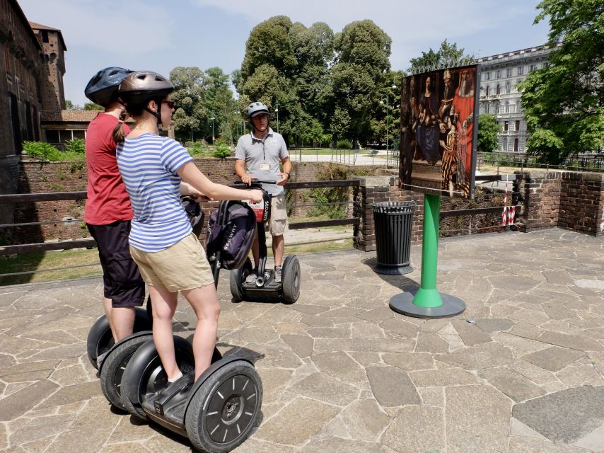 Milan: SEGWAY Tour with Live Tourist Guide 3 hours & half - Sforza Castle, Parco Sempione, and Arco della Pace in one smooth line