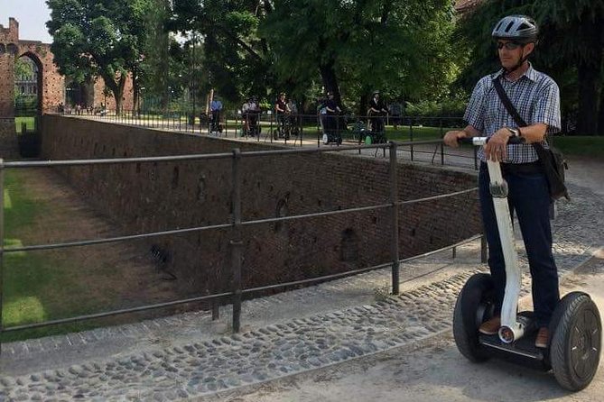 Milan: Segway Tour with Local Tourist Guide Live - 3 hours & half - Sant’Ambrogio and the Imperial Church traces