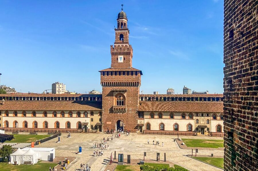 Milan: Sforza Castle Entry Ticket with Digital Audio Guide - Getting Your Tickets at Piazza Castello 1 (Autostradale)