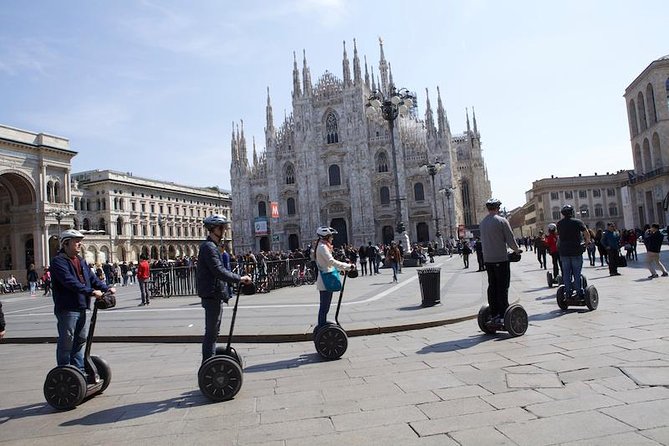 Milan Sights by Segway Small Group Tour - Galleria Vittorio Emanuele II and Duomo area in tight, timed stops