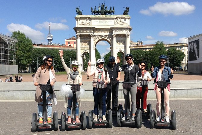 Milan Sights by Segway Small Group Tour - Sforzesco Castle courtyards, Parco Sempione, and the best contrast in the route