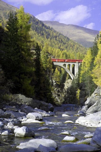 Milan to St. Moritz: Scenic Bernina Train Tour with Guide - The stop and scenic segments: Morteratsch Glacier and Diavolezza viewpoints