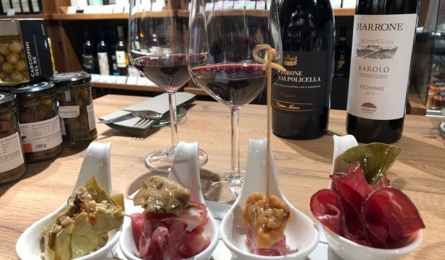 Milan Wine Tasting Aperitivo - The Pairing Flow: How the Amouse Bouches Meet the Wine