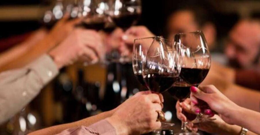 Milan: Wine Tasting with an Italian Sommelier - The aperitivo table: cheese, cold cuts, olives, and local bread