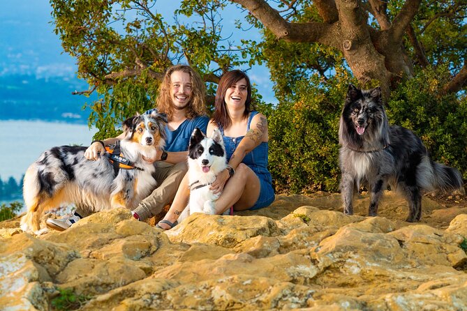 Photo Session at Sunset on Lake Garda - Bringing Dogs Into the Frame (Yes, It Works)