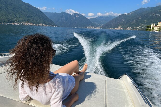 Private Boat Tour - Lake Como Bellagio - Private-boat comfort, drinks, and towels (the stuff you feel immediately)
