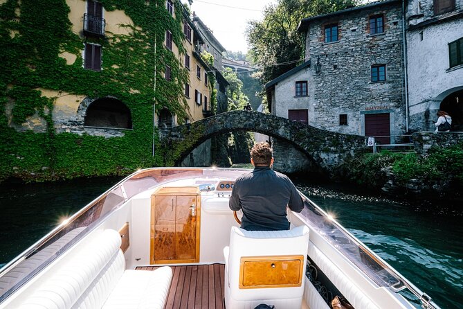 Private Cruise on Lake Como with Luxury Motorboat from 1H to 4H - Villa Pliniana swim stop and Torno’s cliffside village views
