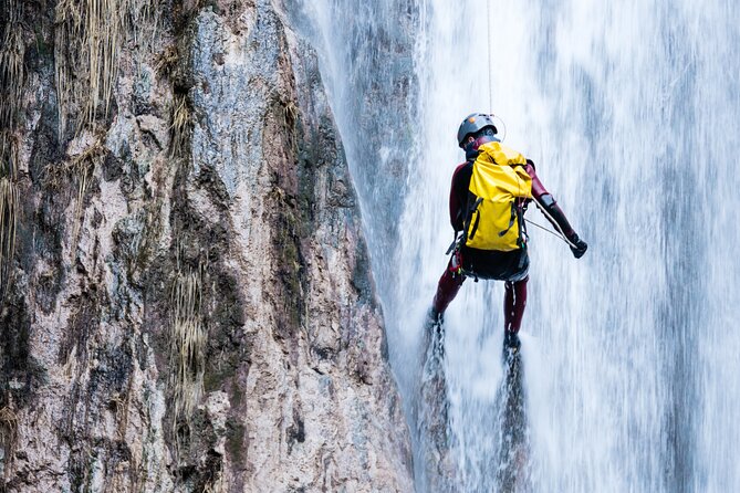 Private Half Day Canyoning Tour in Gordona - Rappels from 5 to 25 meters, and sometimes doing it yourself