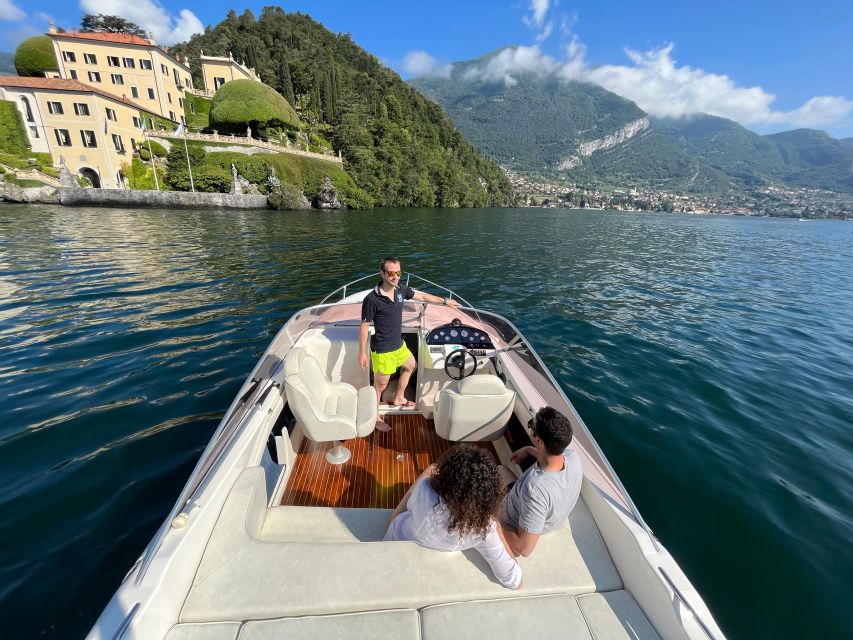 Private Luxury Boat Tour of Lake Como with Stops & Drinks - Bellagio gardens and Villa del Balbianello, the star of the show