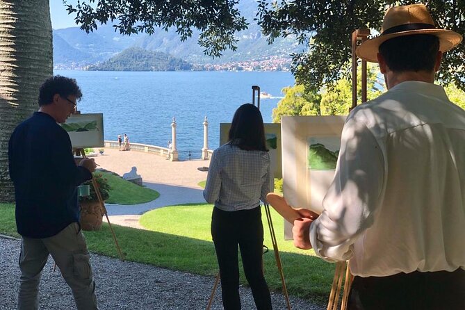 Private painting class on Lake Como shores Bellagio - What you paint: lake views, mountains, and a very specific mood