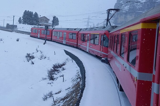 Private tour to Bernina train & Lake Como. Hotel pick-up - Why the Bernina Red Train plus Lake Como combo makes sense