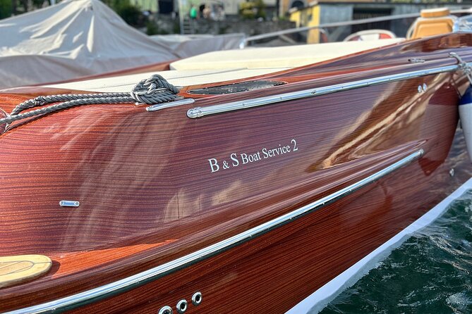 Private wooden boat tour on Lake Como - Villa d’Este and Cernobbio: luxury hotel energy and artist-town calm