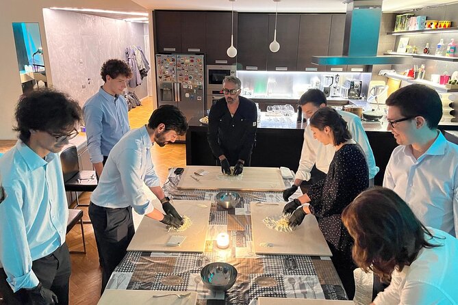 Rockin kitchen : Fresh Pasta lesson with Music Aperitif Dinner - Your pasta lineup: cappelletti, tagliatelle, and a vegetarian option