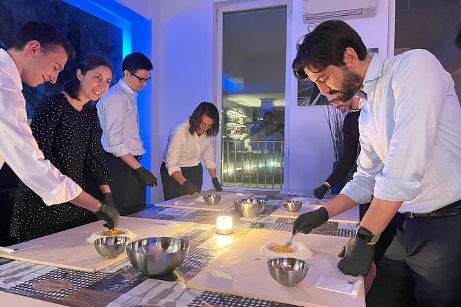 Rockin kitchen : Fresh Pasta lesson with Music Aperitif Dinner - Sauce time and tasting: the part you remember