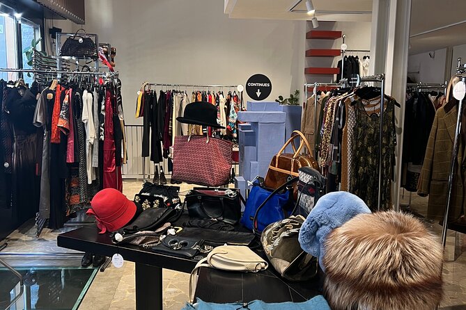 Shopping in Milan with a Fashion Stylist - A standout detail: patience, plus help when something needs fixing