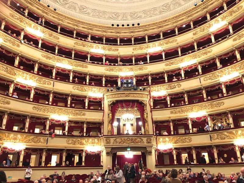 Skip-the-Line Duomo & La Scala Museum Tour + Hop On Hop Off - Inside La Scala: auditorium, boxes, and the museum that tells the story