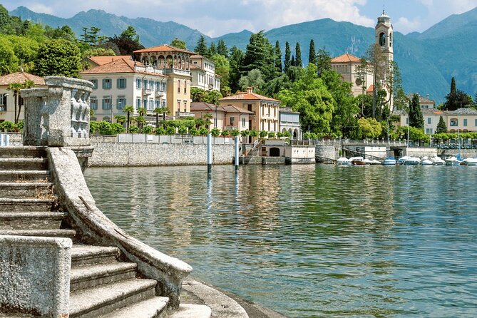 Sunset Shared Boat Tour with Aperitif from Varenna - Bellagio - From Varenna: the shoreline sequence that sets the tone fast