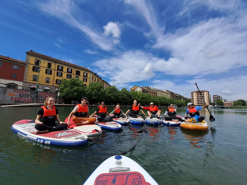 SUPMindfulness on Navigli: wellness experience in Milan - Paddling from Darsena to Naviglio Grande, in a calmer city tempo