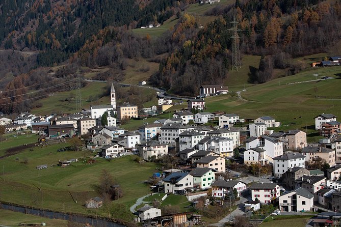 Swiss Alps Bernina Red Train and St.Moritz Tour from Milan - Brusio Viaduct and the Bernina Pass to Tirano
