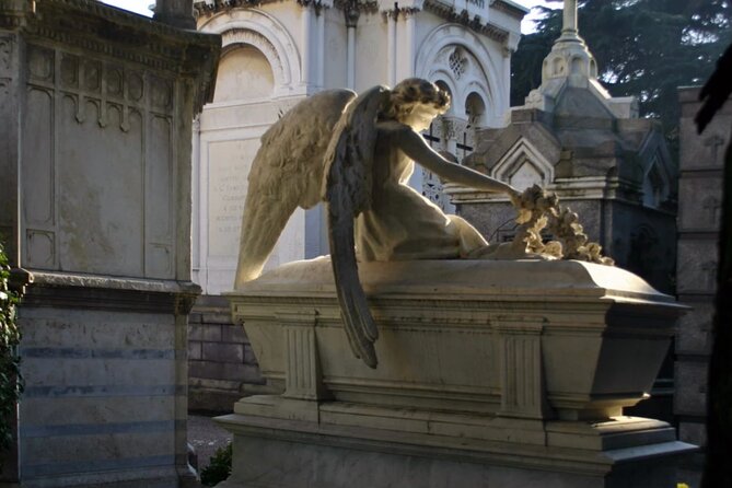 The Monumental Cemetery of Milan: Discover the Unexpected - Entering the cemetery: peace, inscriptions, and mixed artistic styles