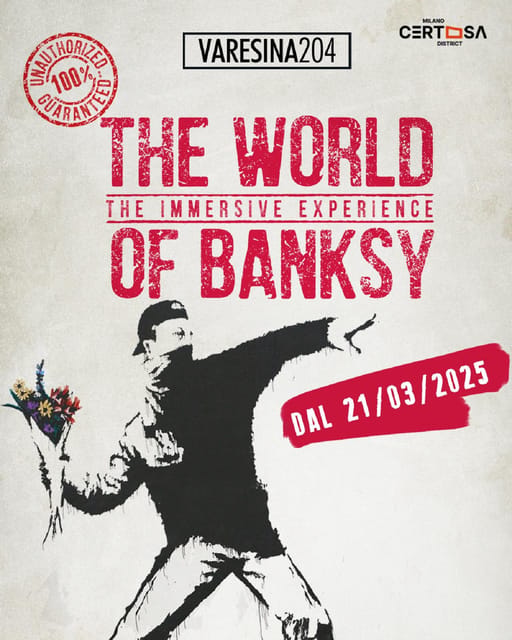 THE WORLD OF BANKSY. THE IMMERSIVE EXPERIENCE - MILANO VARESINA 204 - The Video Section That Links Murals to Meaning