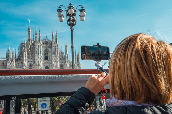 Tour of Milan by open bus, valid for 3 days - Piazza del Duomo start point, and how to use that first ride