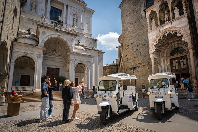 Tuk Tuk tour in Bergamo, Città Alta and the ancient Venetian walls - How the 1-Hour Pace Fits Real Sightseeing