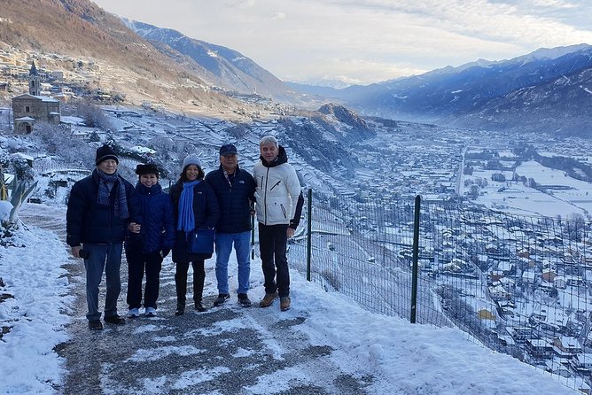 Wine and Food tasting PRIVATE Guided Tour - Stop 1 in Chiuro: cellar tour, vertical tasting, and local bites